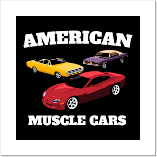 Dodge American Muscle Car Posters and Art